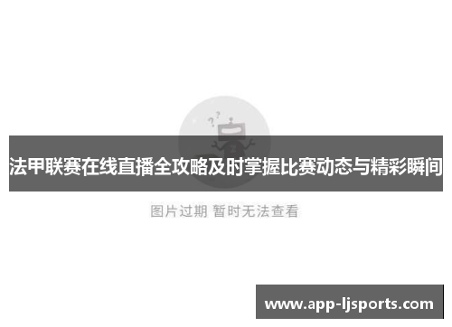 法甲联赛在线直播全攻略及时掌握比赛动态与精彩瞬间